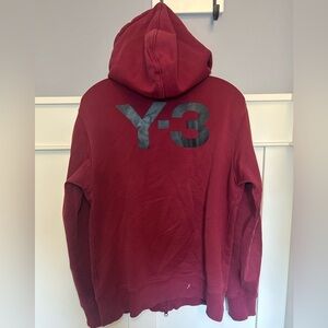 Yohji Yamamoto Y-3 Adidas zip-up hoodie